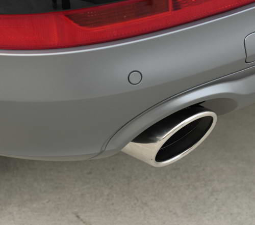 Audi Q7 stainless steel tail pipe, exhaust finisher