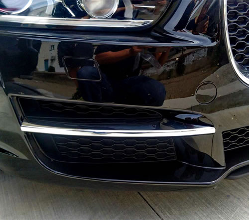 Jaguar XE X760 2016 onwards front bumper grille fin