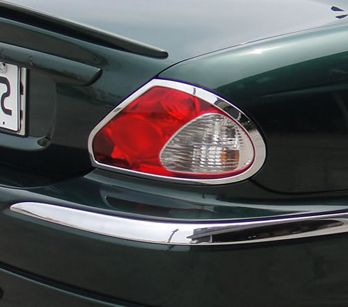 Jaguar X-Type 2001 to 2008 rear light trims
