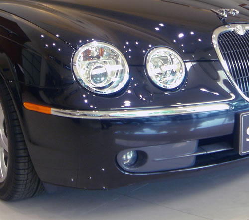 Jaguar S-Type 2003 to 2008 right side bumper insert