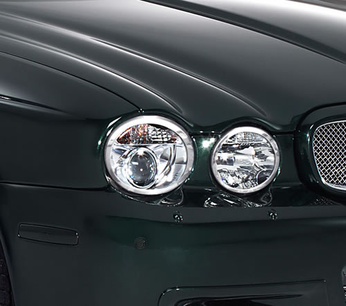 Jaguar XJ X358 2007 to 2009 headlight trims