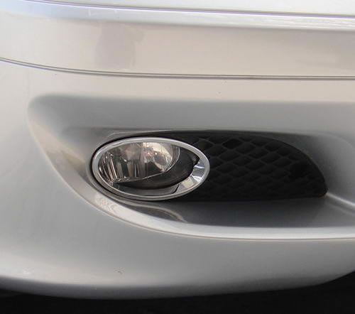 Chrome Fog Light Trim For Mercedes Benz SLK Class R171 2004-2007