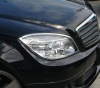 Mercedes C-Class coupe C204 headlight trims x 2